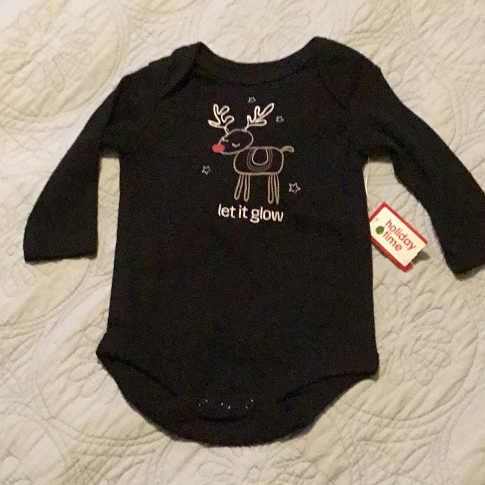Infant 3-6 months Christmas onesie